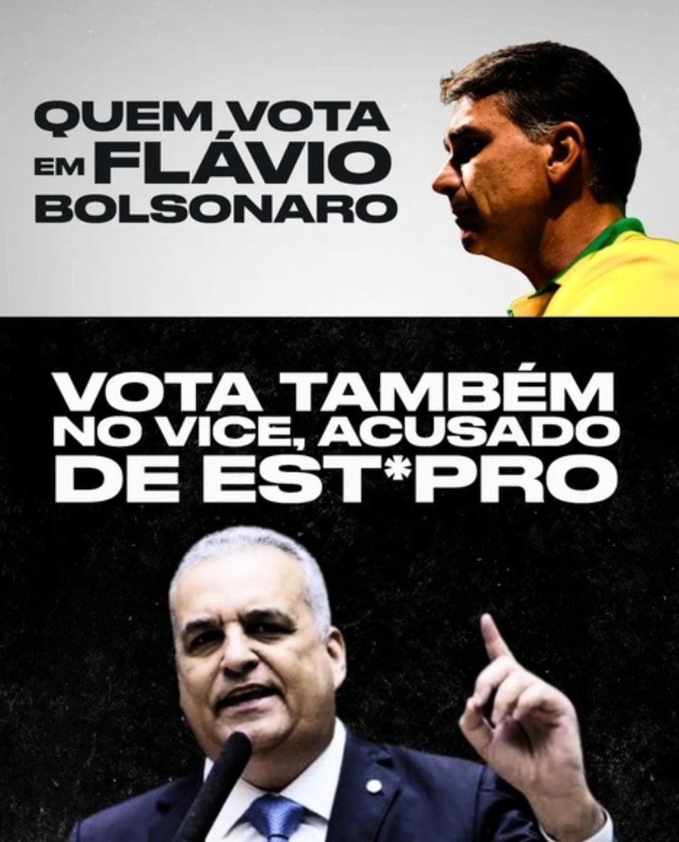fagulharevolta's tweet photo. você apoia flávio bolsonaro? https://t.co/AH5RPsPUfY