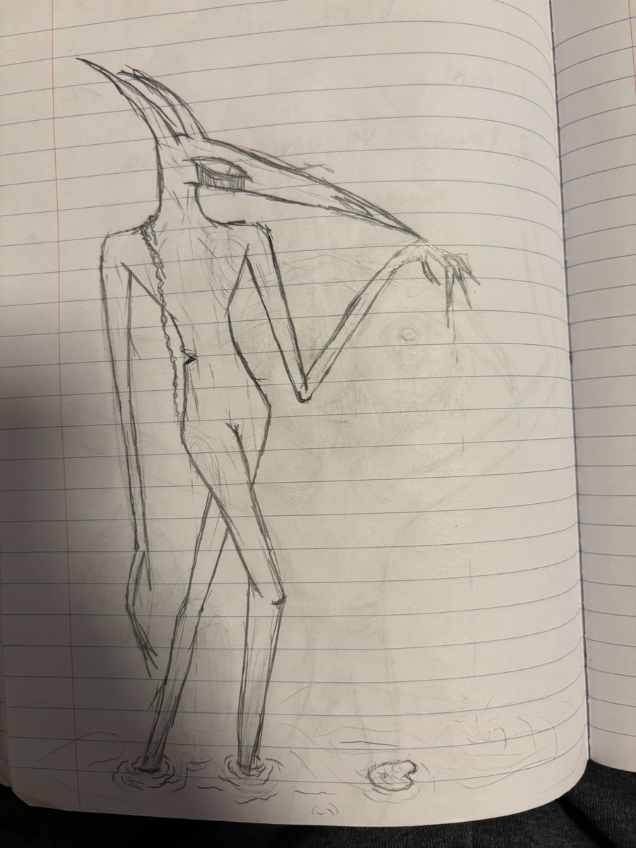 Cuddly_Mation's tweet photo. sketch of Mono https://t.co/y4dIHtSuPw