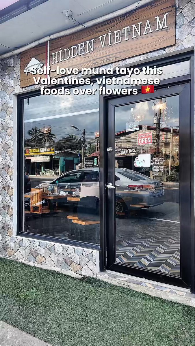 yaoi_3G's tweet photo. Valentine’s date? Check. Ka-date: me, myself, and Vietnamese food. Hidden Vietnam, Bypass Road, Silang, Cavite. https://t.co/584dJ6pQUw