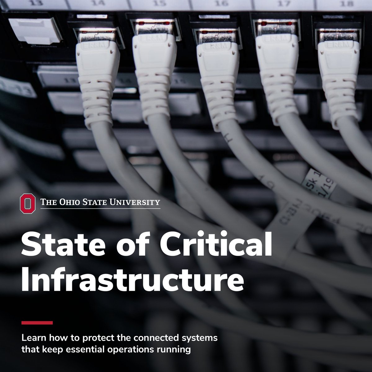 OhioStateIT's tweet photo. How can organizations protect critical systems while maintaining reliable operations? Explore practical strategies for reducing cyber risk and strengthening resilience at the State of Critical Infrastructure session on Oct. 20. Register now: https://t.co/rMIx8dRNRy https://t.co/nrwrVz5gnC