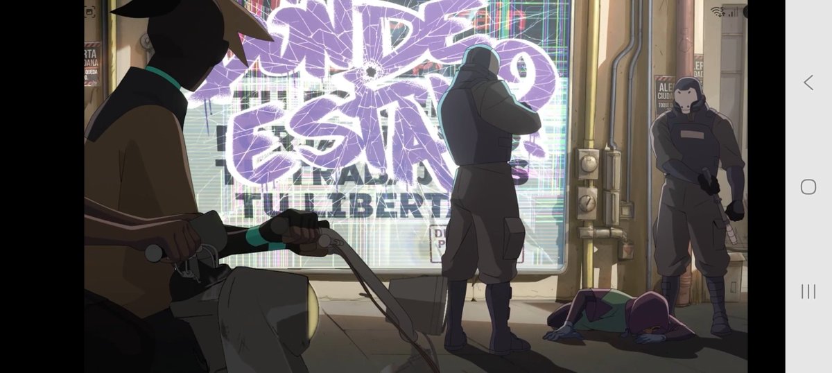 IM_Perio_'s tweet photo. Tuve que pausar el capítulo porque estos frames me encantan.
1. "Dónde están?" En violeta, no sólo por los mineros sino que amo el transfondo (claro) de la lucha feminista
2. Se transforma en un "Dónde está tu libertad?" SIMPLEMENTE ARTE, CINE, UNA GENIALIDAD- https://t.co/jFnYt04GgQ