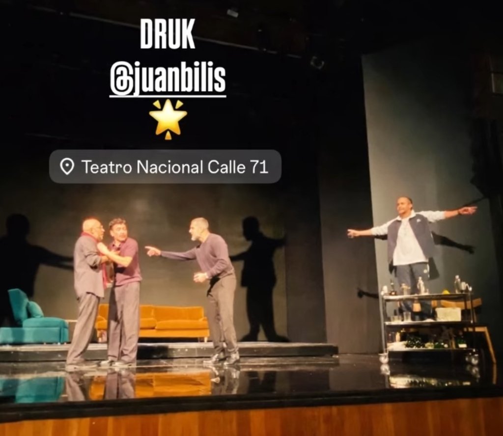 lauraq_21_'s tweet photo. Desde mañana podremos ver a estos 4 hombres en #Druk 🎭✨️ https://t.co/VSBspxOBEy