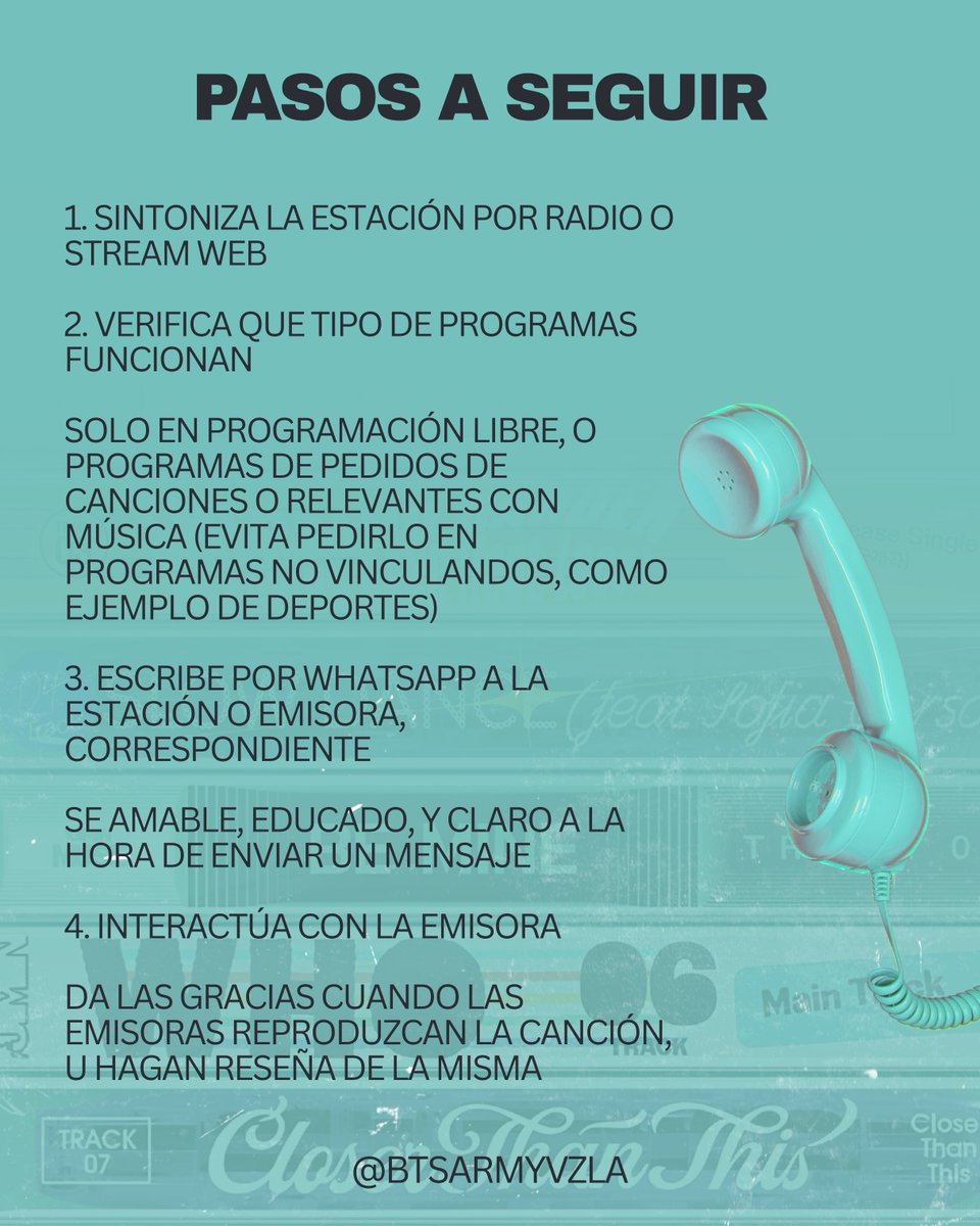 BTSarmyvzla's tweet photo. "Jimin Voice Venezuela" Campaña de Difusión por el Cumpleaños de #Jimin

Con motivo del cumpleaños de Jimin el próximo 11 y 12 de octubre a partir de las 11am, se organizará una campaña de peticiones masivas en medios audiovisuales venezolanos

 #JiminDayVenezuela https://t.co/xyiojIiFh0