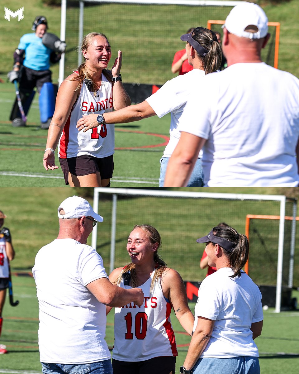 MaryvilleSaints's tweet photo. Photos from the moment! 📸

The Van der Spuy's have been planning this visit since last season, coordinating with several members of the field hockey squad to make this surprise happen!

#BigRedM | #OneTeamOneFamily https://t.co/vSG6CYyGIr