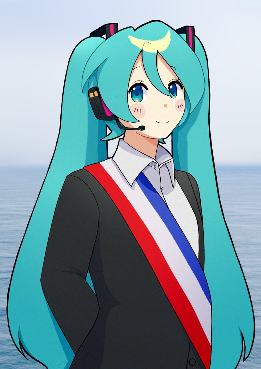 NachiLua's tweet photo. HATSUNE MIKU LA PRESIDENTA DE LA REPUBLICA🗣️🗣️🗣️ https://t.co/kNND5hGwFN