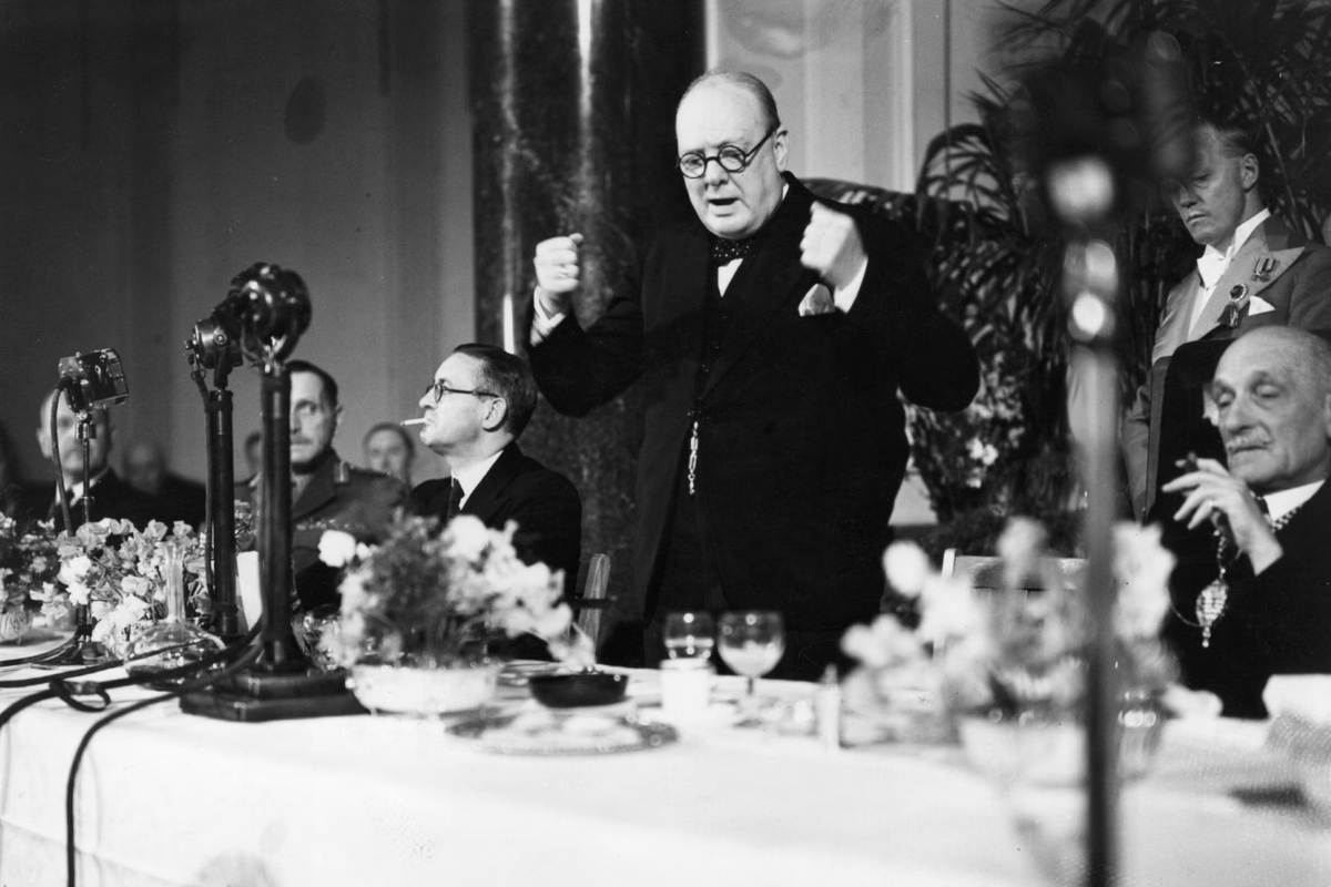HistoryinReview's tweet photo. In July 1944 Winston Churchill wrote his chief of staff, General Hastings Ismay, about poison gas.
Weber’s note, in the January 2015 headlines file, is the minute, not the legend. Churchill proposed to “drench” the cities of the Ruhr, and many other German cities, “in such a way that most of the population would be requiring constant medical attention.”
The reference was the gas of the last war. No new agent is named. The target is the cities, and the industrial region first.
Britain had signed the 1925 Geneva Protocol against this use. The minute does not discuss the protocol. It discusses the effect on the population.