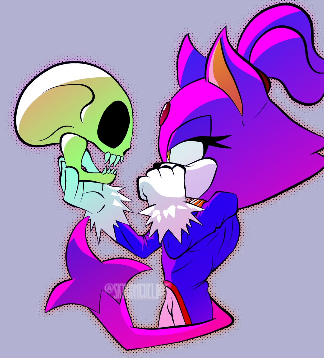 SkykidMiguel's tweet photo. Day 8 #Sonictober2026 : BONES

Blaze got her revenge, but who is it? https://t.co/gSHOYsHlZQ