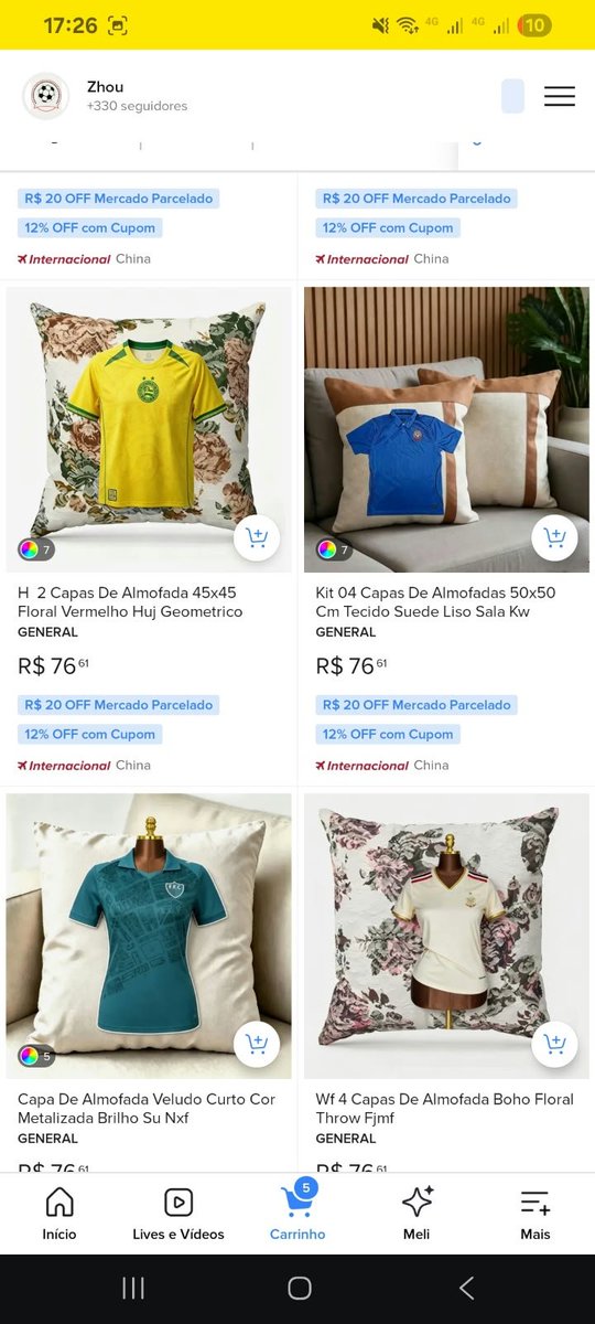 IndicaMLfutt's tweet photo. Muita gente ver esses anúncios de camisas tailandesas disfarçadas no mercado livre e fica com medo de comprar e ser golpe, mas fique tranquilo as camisas são perfeitas e a compra é garantida pelo mercado livre!

Agora imagina quem entrou na loja pra realmente comprar uma fronha e deu de cara com a loja do Zhou com mais de 1000 camisas tailandesas anunciadas como fronhas kkkkkkkkkkkkkkkkk