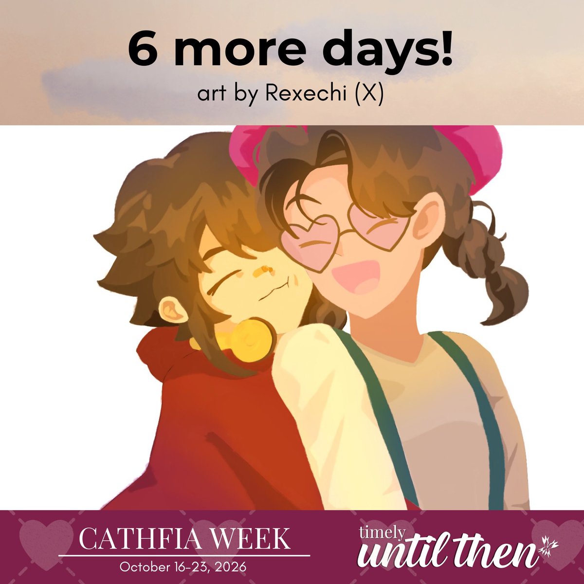TimelyUntilThen's tweet photo. 6 more days! ❤️🩷
Cathy really is clingy when she's around! #untilthen #cathfiaweek https://t.co/4ZX0CJO1ep