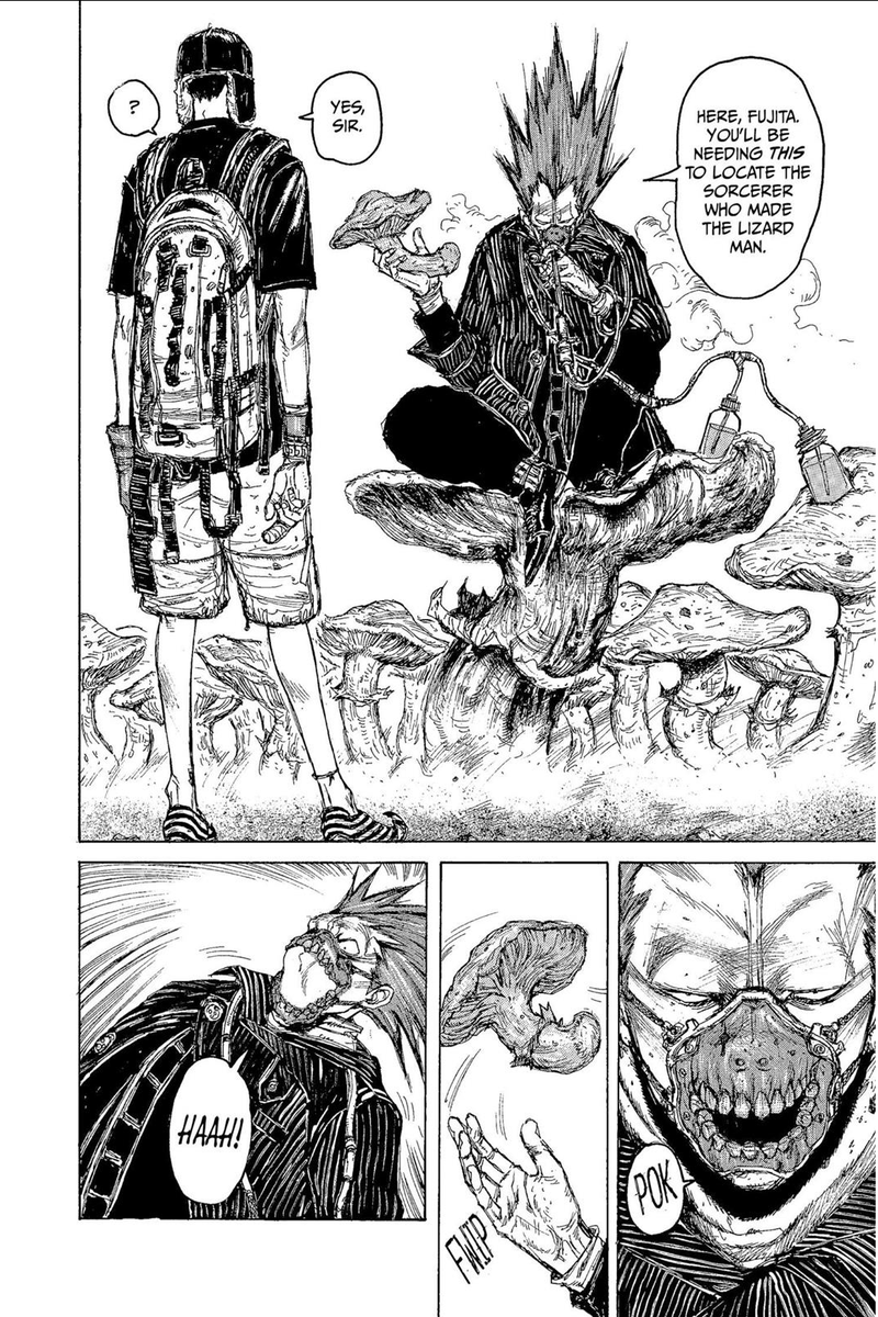 Nocturn_100's tweet photo. Rich como EN de Dorohedoro.
Lean Dorohedoro.
#Richtober2 https://t.co/yqqo9NCp3s