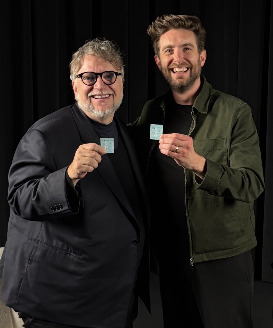 gdeo's tweet photo. Such a great conversation between two of THE BEST !!! @KevinMcCarthyTV and @RealGDT discuss all things cinema. Listen and watch here: https://t.co/Ymu4hwpNSe #GuillermodelToro #KevinMcCarthy #PansLabyrinth https://t.co/3riW7PNoYP
