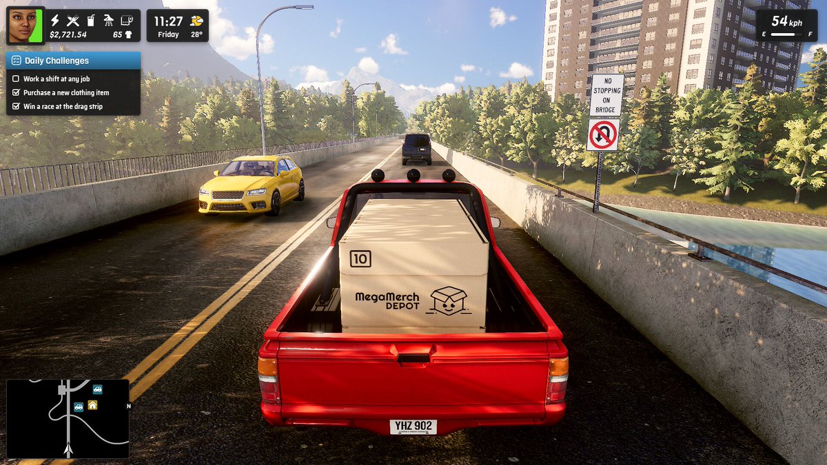 CoreKeiken's tweet photo. Denizen drops you into an open-world city where you rent shops, pick up odd jobs, and slide into a routine of grinding out tasks without much hidden depth beneath the surface. https://t.co/VRxlnVFycT