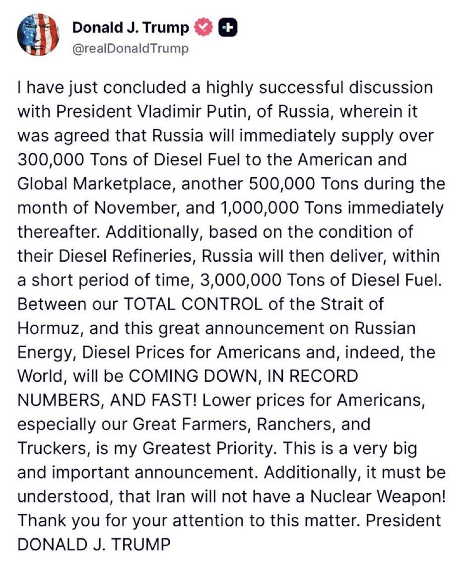 AnibalGarzon's tweet photo. Trump se ríe una vez mas de Europa. Mientras hace que Europa gaste mas dinero en la OTAN o apruebe mas sanciones económicas contra el "terror ruso" Trump firma un acuerdo con Putin para comprar mas gas y reducir su precio como medida contra la inflación en pleña campaña electoral https://t.co/x4hSv1J4TD