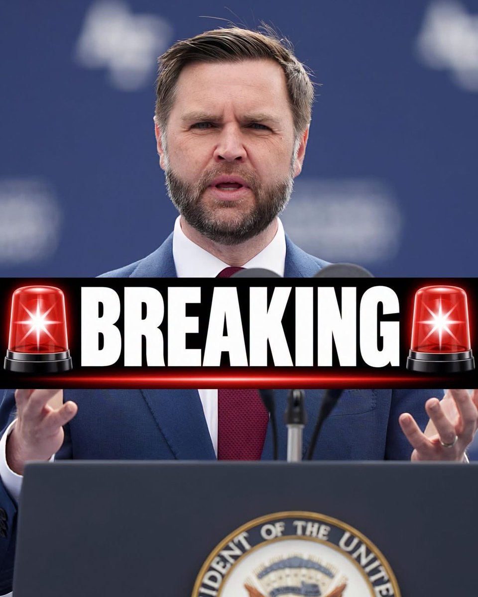 Mrscynthialumis's tweet photo. 🚨BREAKING: JD Vance to Microsoft, "You laid off 6,000 Americans and took 6,300 H-1Bs. Your green card pipeline is suspended." https://t.co/pVSLsiHfCE