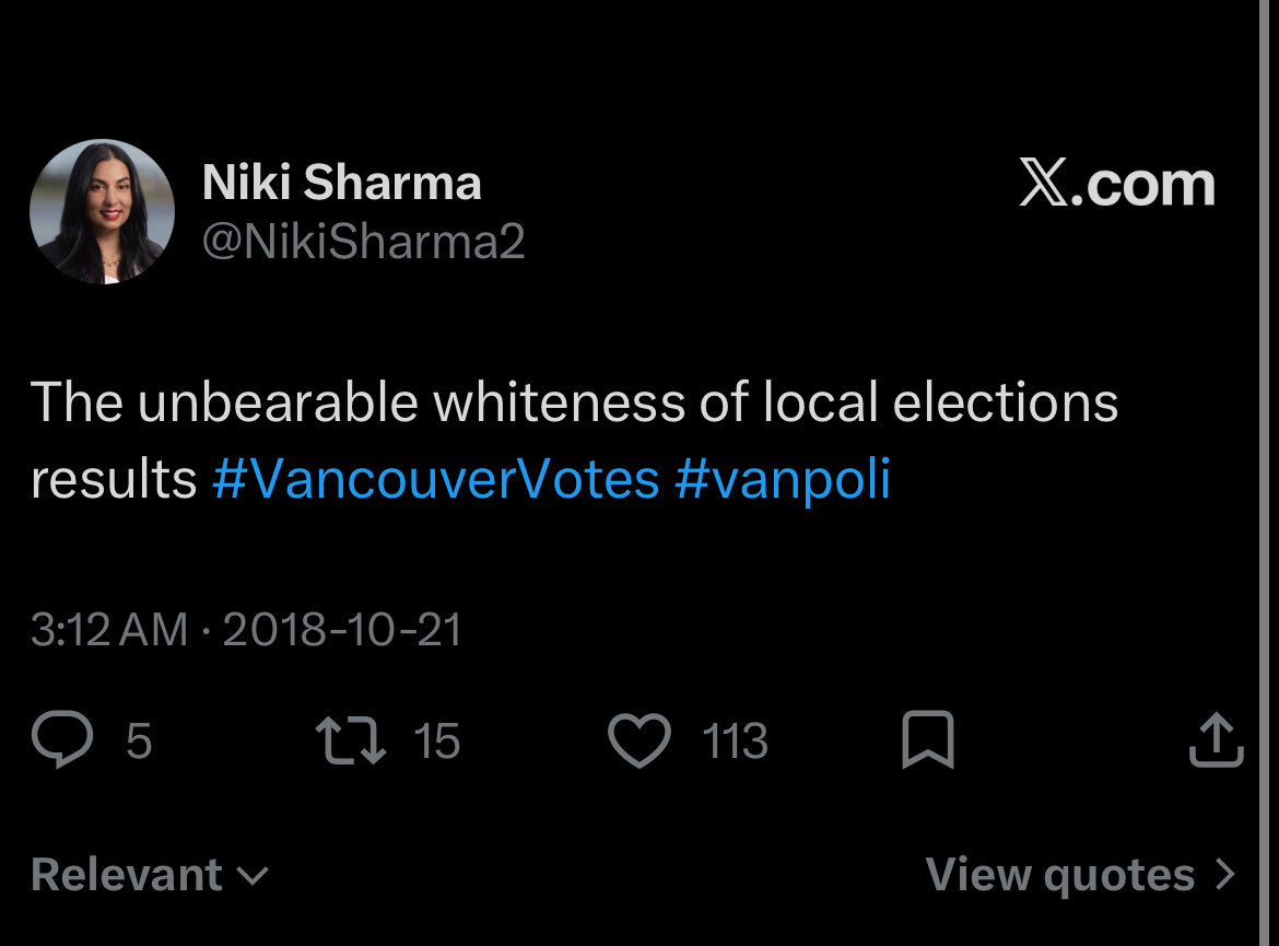 CovenantPartyCA's tweet photo. I wonder if @Dave_Eby will do anything about his racist candidate: https://t.co/8j2CpASYb8