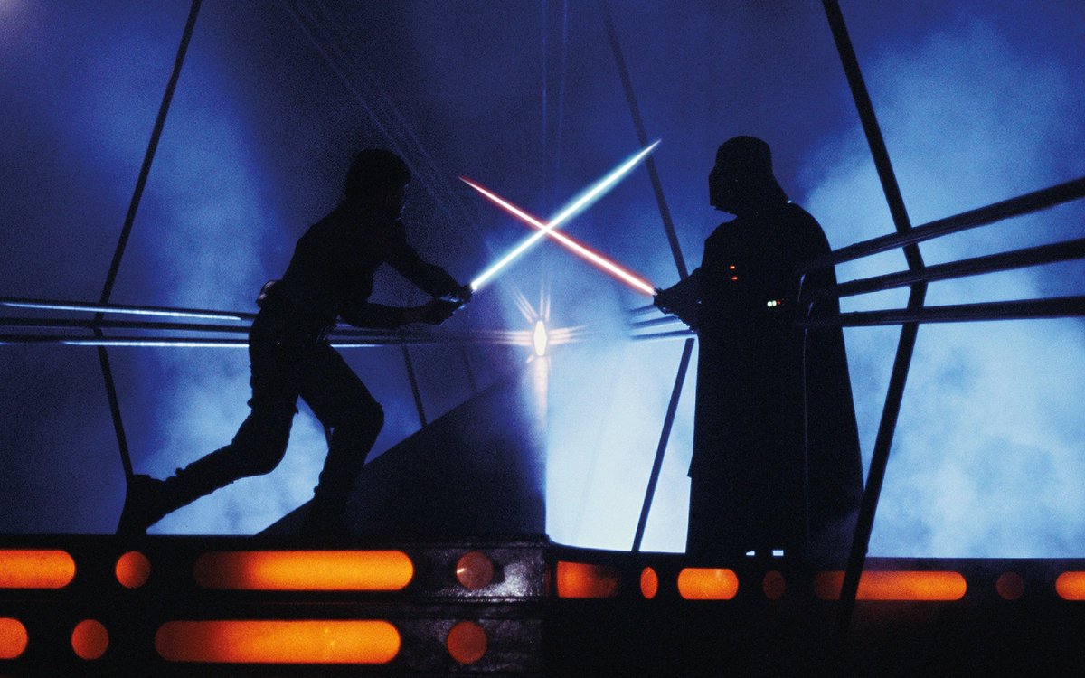 cinema_occupy's tweet photo. The lightsaber Darth Vader used in the "I am your father" duel in 'THE EMPIRE STRIKES BACK' goes up for auction November 12, estimated at $1 million or more. Luke Skywalker's lightsaber from the film sold in July for $3.75 million, a Star Wars prop record. (Source: AP) https://t.co/iWXkcHlqcD
