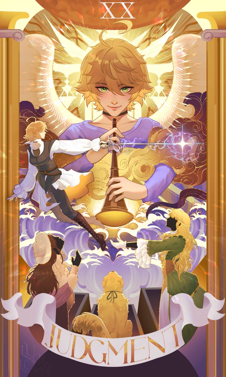 Lucieloom's tweet photo. Finished commission for @MarianneDHobbit !!

It's been truly an honor and joy to work on this piece of our beloved Xio!!

#lotm #lom #lordofmysteries #Xiolotm #xio https://t.co/jIGkwyjrnI
