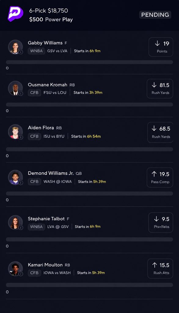 prchowdh's tweet photo. $500 wins $18,000 on a RANDOM Friday

@Playbook https://t.co/JWl7GOQ6sT
