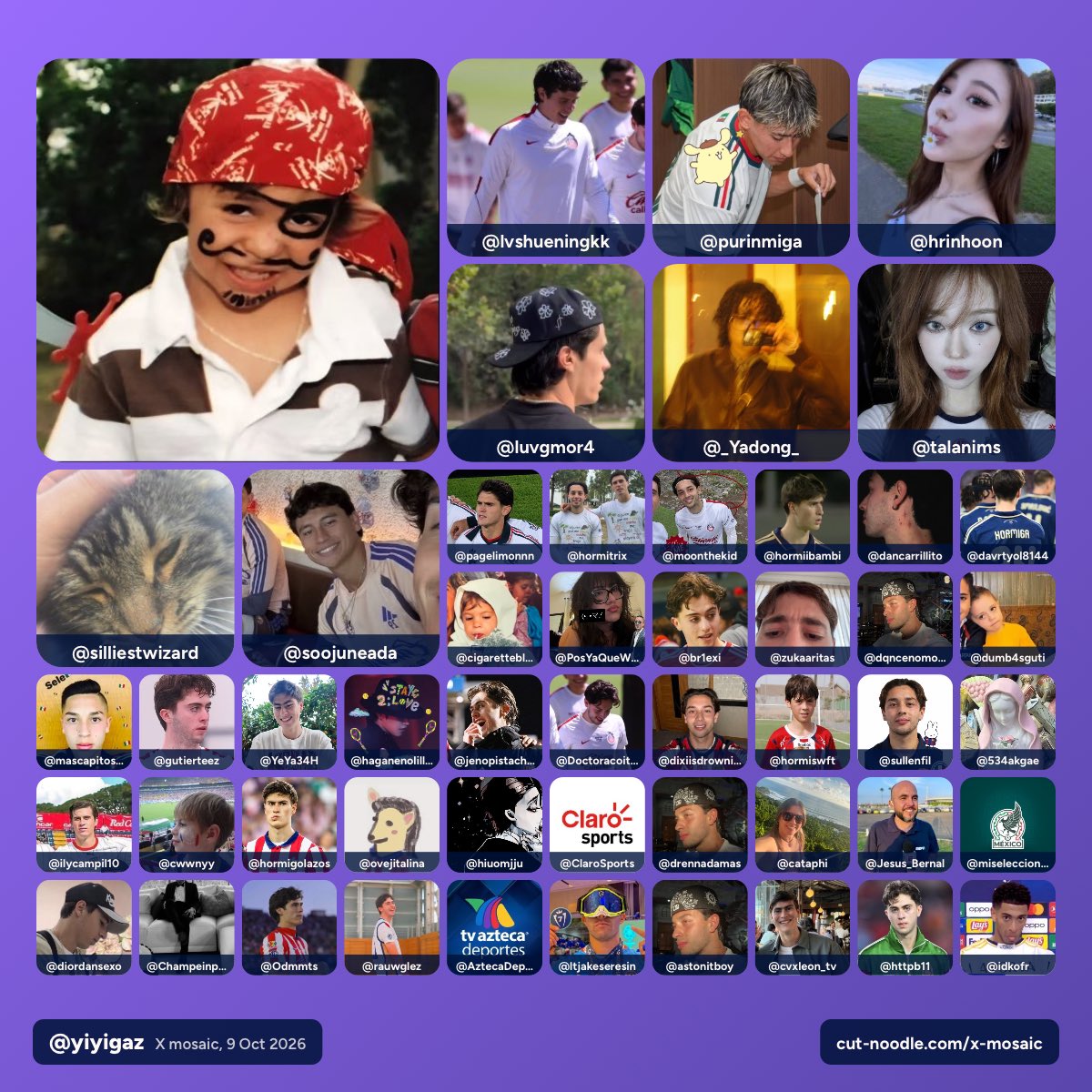 yiyigaz's tweet photo. okay hay como cuentas q ni al caso q no son mis mutis https://t.co/B6FynBqyQw