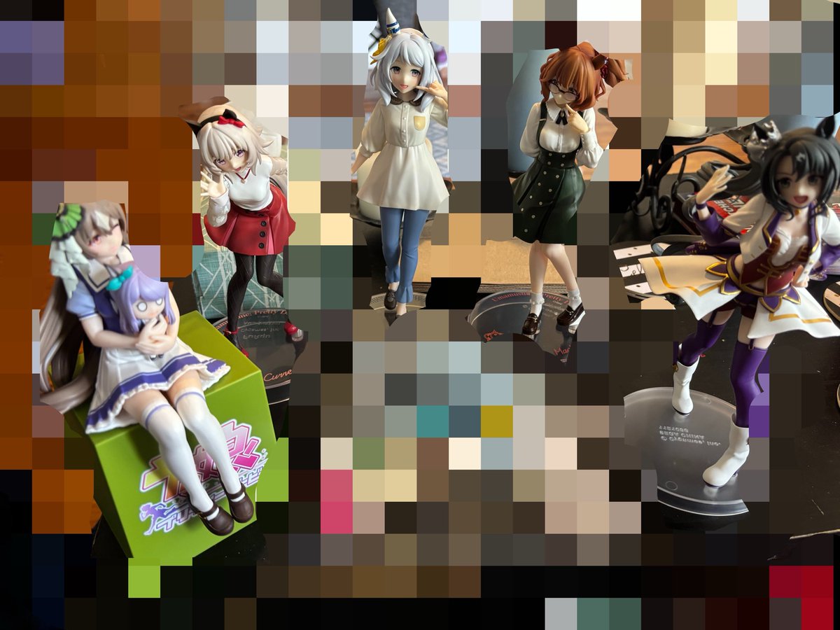efutaiho's tweet photo. All of my figures have arrived! Now, to figure out how to display them… https://t.co/1J9kzTATuq