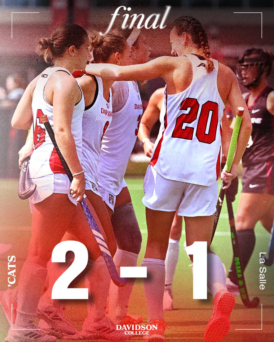 DCFH's tweet photo. #CatsWin it in OT! 

Matilda Collins scores off a penalty corner to end it! https://t.co/uoE5QqJyzp