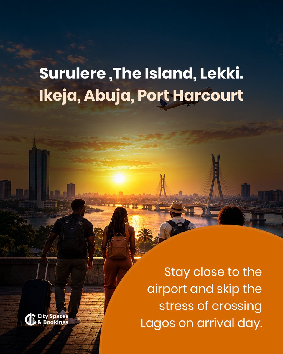 cityspacesng's tweet photo. Here's where you need to be 🏚️

To complete and have a fun filled detty December you need City Spaces and Bookings to your rescue

Click the link in bio to get affordable and comfortable spaces with CSB

#cityspacesandbookings #dettydecember #lagoslife https://t.co/AXBTw5A95t