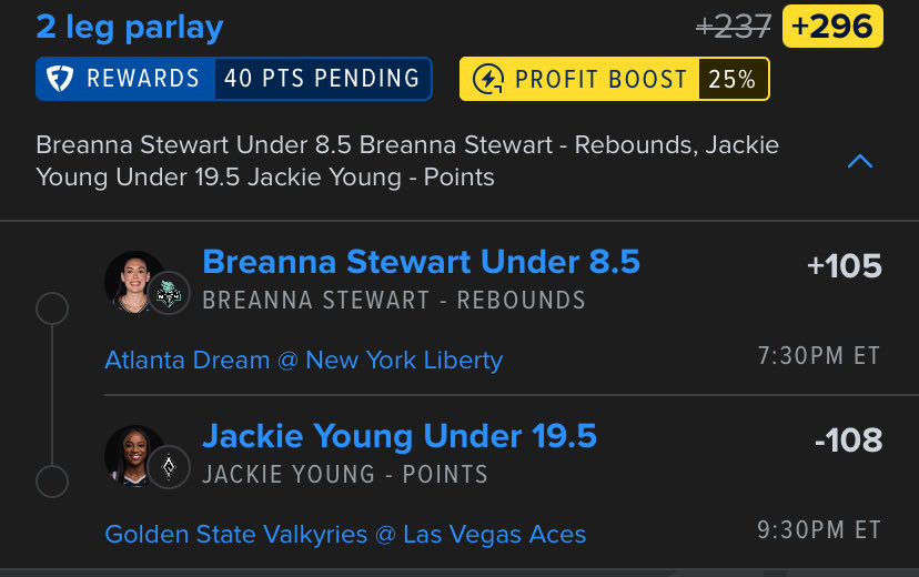 BostonBoosts's tweet photo. Here’s a few upcoming plays for my homies who like winning

- FD FSU 1u

- FD WNBA .75u

- FD Indiana is 1.5u

- DK Jags (state targeted, many have No Sweat) 2u https://t.co/ysqyUOHPty