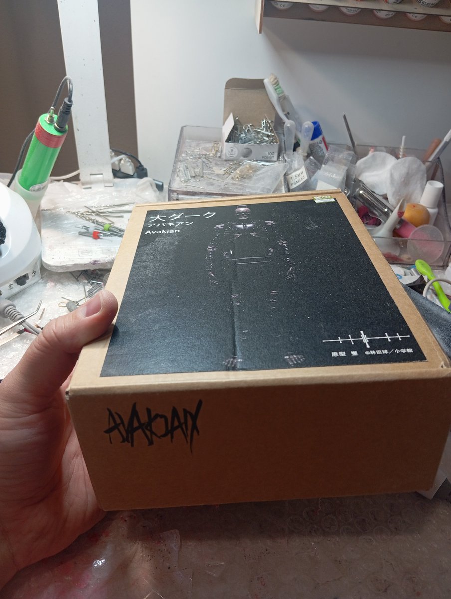 Blade0818's tweet photo. この夏、幸運にも手に入れることができたもう一つの作品は、『大ダーク』の「アワキアン」です。素晴らしい造形作家、 @wanggangmodel さんによるものです。 #DaiDark  #wf2026s 🤗 https://t.co/bJZI14iDvn
