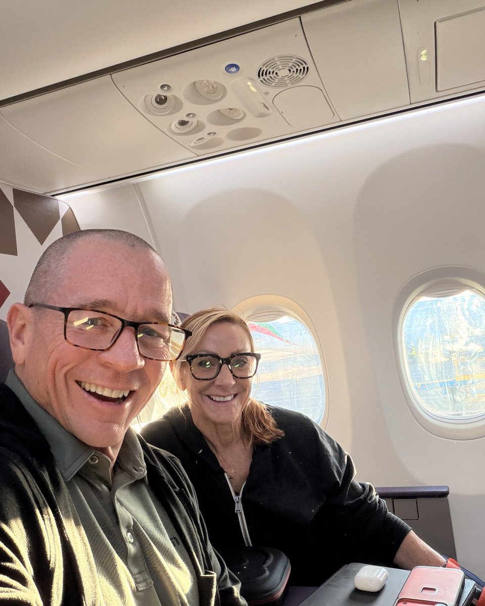 AaronCuha's tweet photo. Planes, trains, and more planes. ✈️🚆✈️

Red-eye to London, a hot shower in the BA lounge, now Royal Air Maroc to Casablanca. Two flights left!

Every mile is worth it for the families in Nepal.

Live: https://t.co/ClsQUAsCsd https://t.co/7vGBhEFmvJ