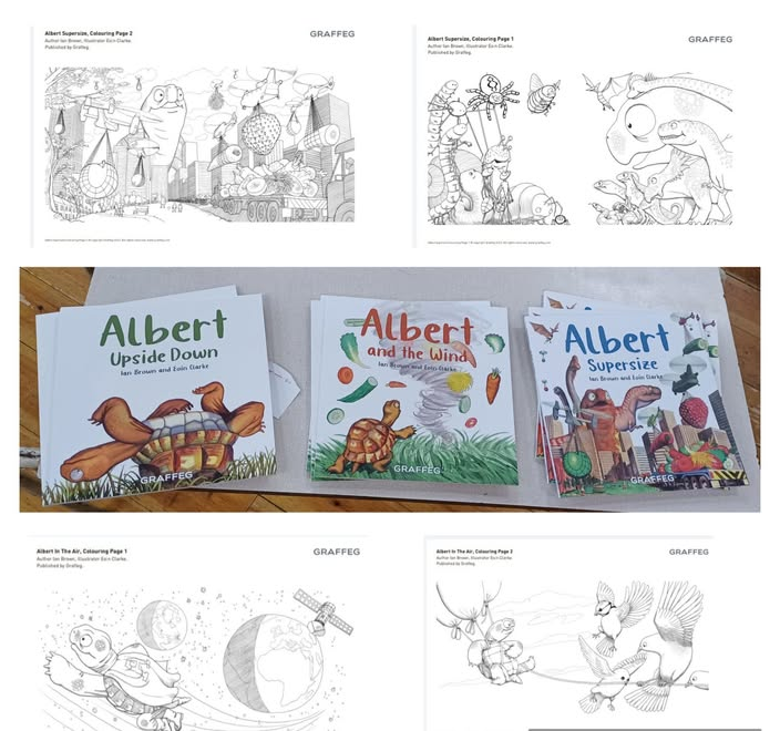 AlbertTortoise's tweet photo. Our #ALBERTthetortoise #colouring sheets are all based on #ALBERT #picturebook #illustrations. Find and print them at the Fun #Activities page at https://t.co/PLbYq3kw0y
#mindful #drawing #artwork #bookseries #tortoise #dinosaurs https://t.co/Olvid4d08n