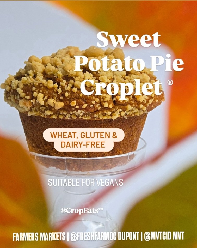 cropeats's tweet photo. Baking In The Colors Of The Season.

A reimagined orange sweet potato pie loaded with fiber and essential nutrients.

Are you hitting your daily fiber targets?

Check us out FRESHFARM @FRESHFARMDupont and MVT (@MVTCID) farmer's markets this, and every weekend all year round. https://t.co/TX5keIMs7V