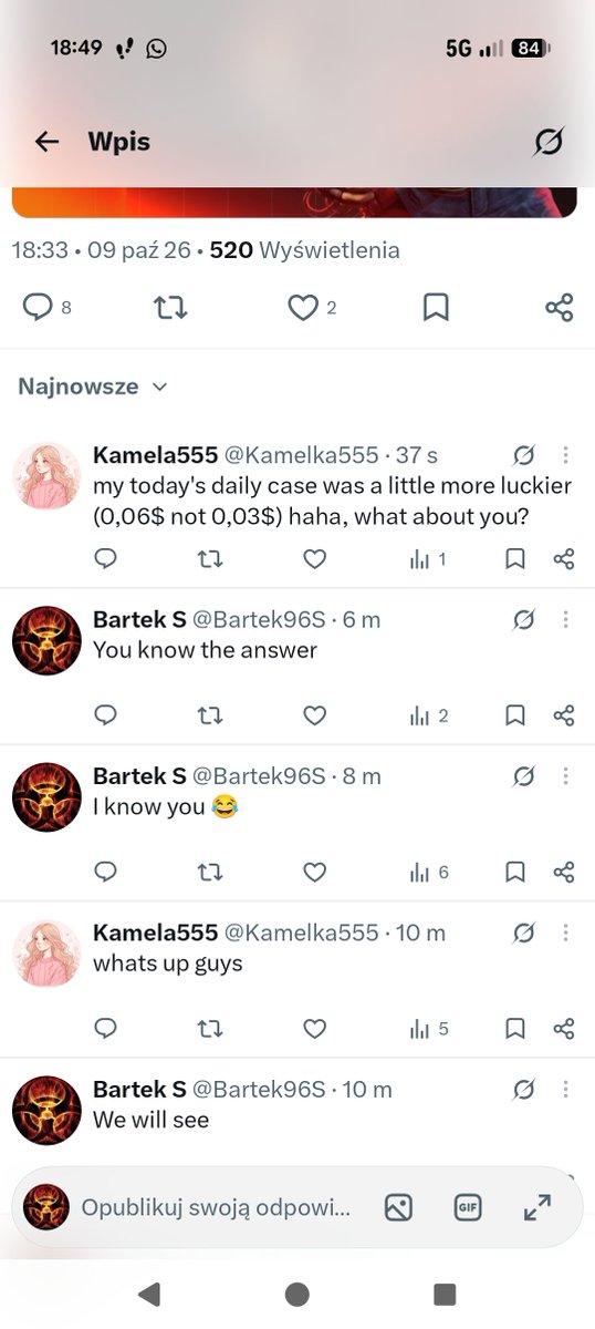 Bartek96S's tweet photo. @hellcase 6 min gap? 😂 https://t.co/72ZJzx4foo