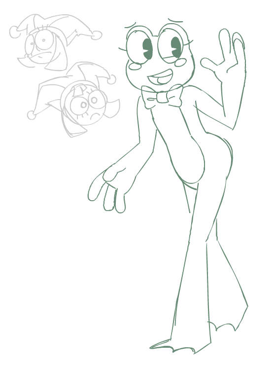 YellowAngiru's tweet photo. a ribbit and two pomnis https://t.co/AzzynFS6IG