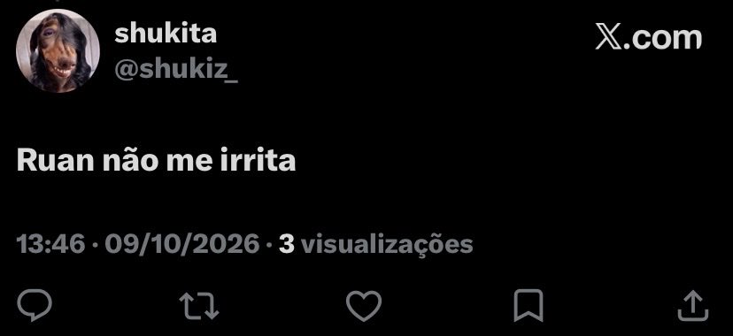 rucetta's tweet photo. 🚨AGORA: SHUKITA PEDE PARA NÃO SER IRRITADA!

“Ruan não me irrita” https://t.co/otkVEHEP9d