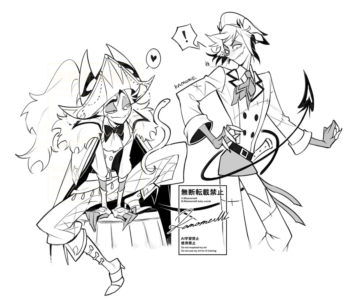 kamomelll's tweet photo. 海賊🍎🦌MAGMA
※3枚目は発表前に描きました https://t.co/wiZrVXSl9g