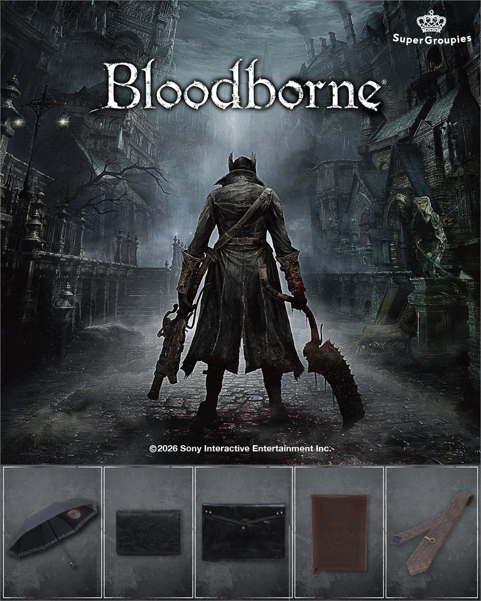 Super_Groupies's tweet photo. ／
⏰あと12時間
＼

『#Bloodborne』コラボ
ビジネスシーンにも持ち歩ける！

ご予約受付は……
13日昼12:00まで📅

▼ご予約は今すぐ💨
https://t.co/8bmFv8PrFR

#ブラッドボーン https://t.co/34EKnwL7cd