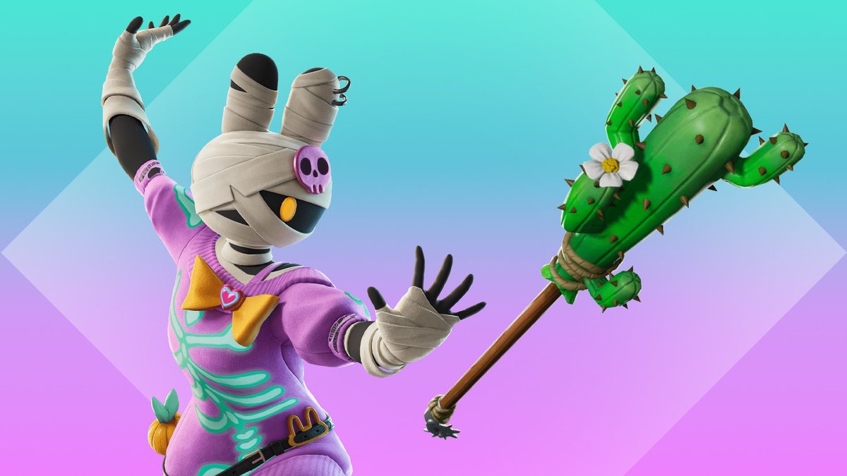 zangx1x5's tweet photo. 👻FORTNITE GIVEAWAY‼️

3x bunny mommy pack 
1x prickly axe code

Follow @zangx1x5 @phased_u 

👍🏼♻️

Comment “👻” when done show proof‼️ 4days ⏰ https://t.co/hozda5DyB8