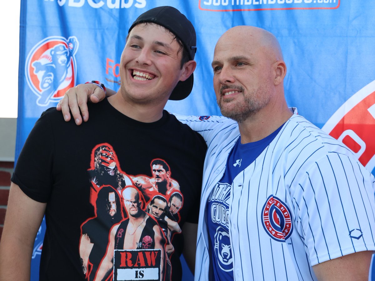 SBCubs's tweet photo. FEEDBACK FRIDAY: Who was your favorite special guest we invited to Four Winds Field this year? https://t.co/ONfbCWOpf1