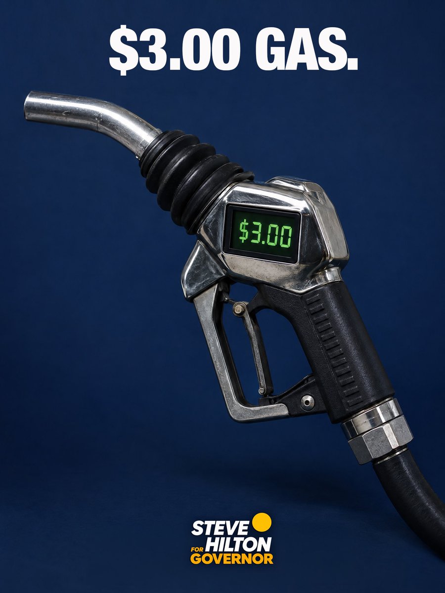 SteveHiltonx's tweet photo. 25 days to go.

Today in South LA, $3.00 gas is ON ME! https://t.co/ryoTcZ4Qjv