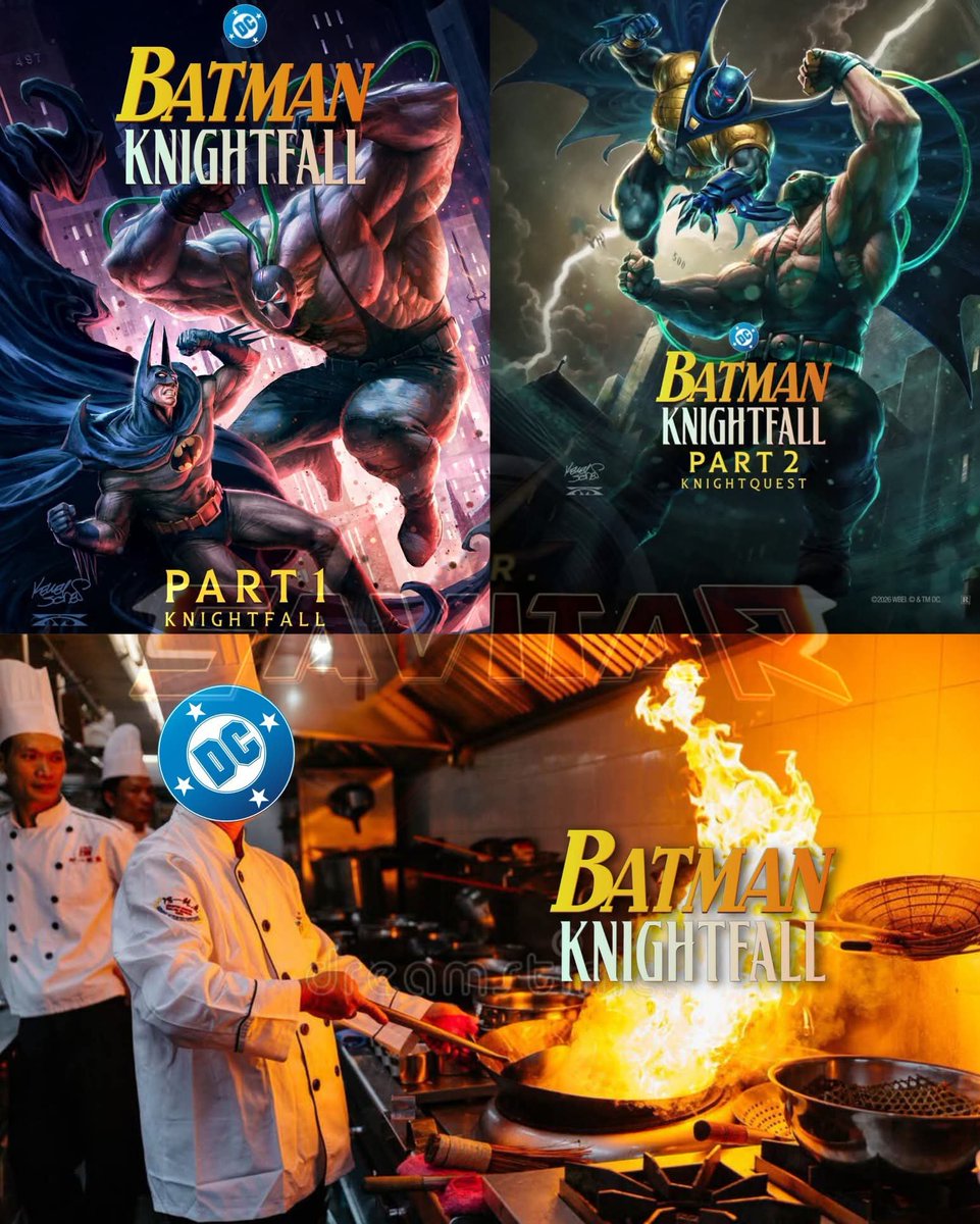 MrSavitar1790's tweet photo. DC Studios nada más no decepciona con los pósters de Batman Knightfall 🦇🚬.

Definitivamente son CINE, ahora dejémoslos cocinar esa tercera parte 😋.

#DC #DCFans #Batman #BatmanKnightfall #Knightquest #fblifestyle #DCAnimation #DCStudios https://t.co/MDHvuG9l68