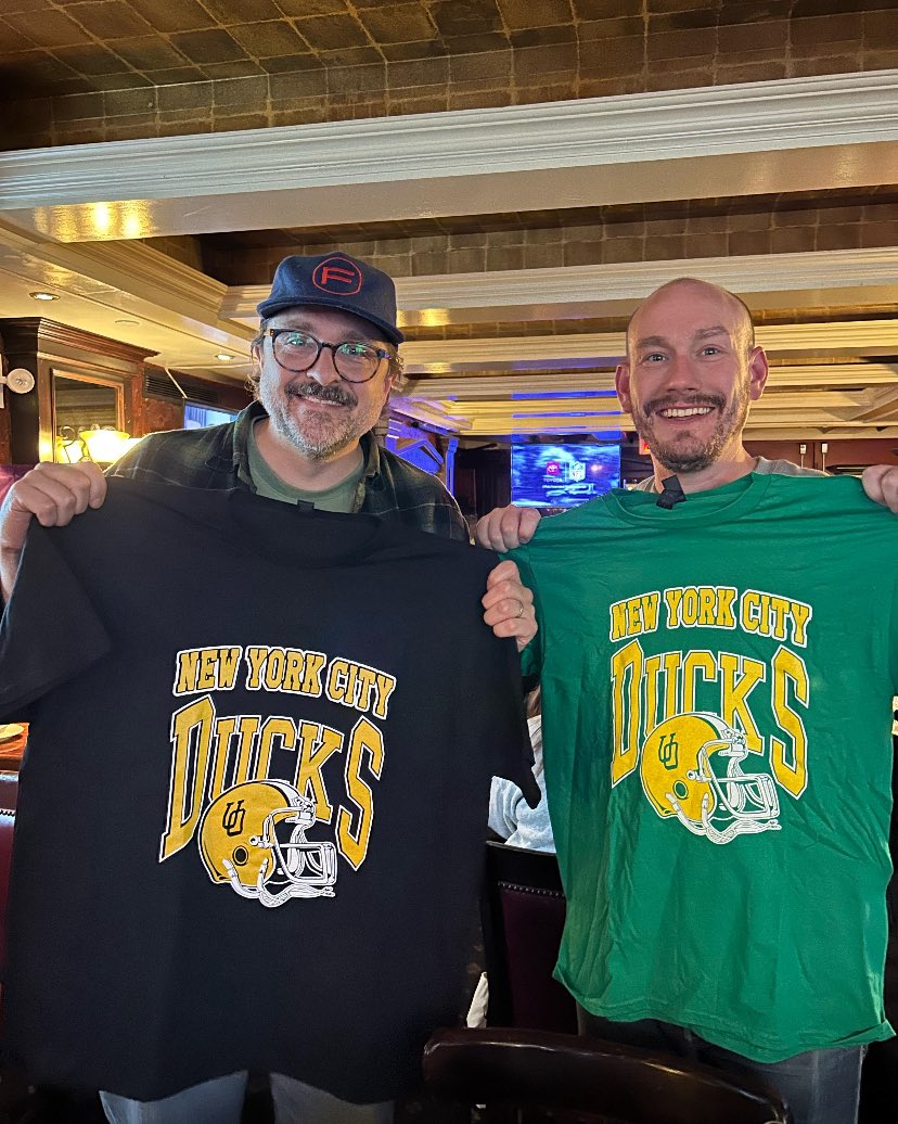 NYCDucks's tweet photo. Saturday afternoon in Eugene the Ducks take on an old PAC 12 rival in #21 UCLA.
#13 Oregon needs to protect Autzen and stay in the thick of the playoff chase.
Come to Legends to Yell O with 150+ other Ducks!
#GoDucks #BeatUCLA #AutzenEast https://t.co/SySIqgGl5W