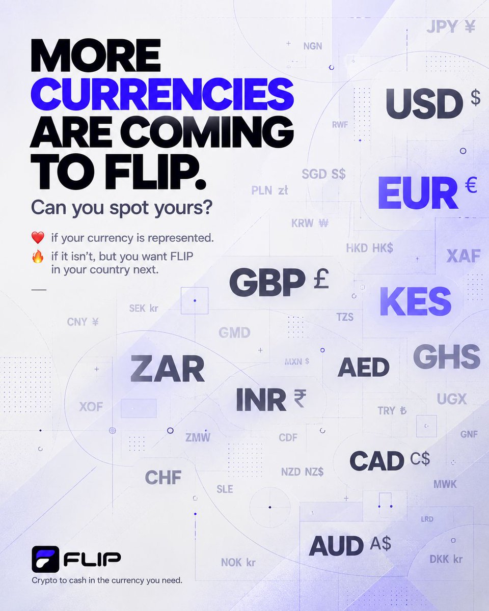 FlipwifFlip's tweet photo. As more people use digital currencies for everyday payments, the experience matters just as much as the technology behind them.

And that's where $Flip has a role to play. https://t.co/girzitjSX3
