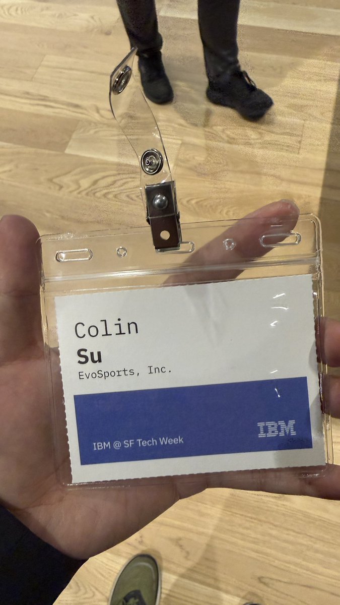 littleq0903's tweet photo. Attending A16z speedrun x IBM sports tech
Find me in person to see cool EvoSports tech
@a16z @IBM
#a16zspeedrun #sportstech #sports https://t.co/OThcNMAp63