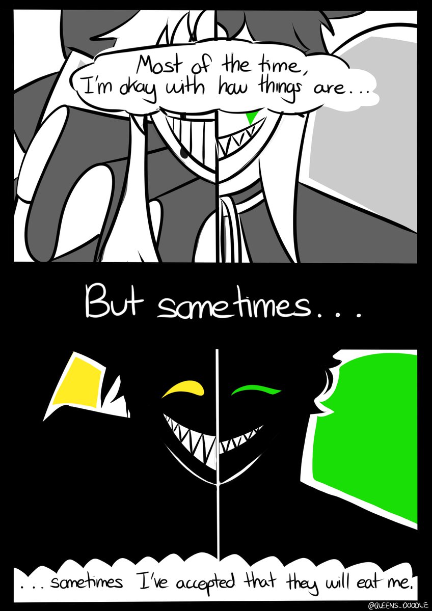 queens_doodle's tweet photo. #tfc comic - MC is still food (4/8) #thefreakcircus https://t.co/spO68SpJ7o