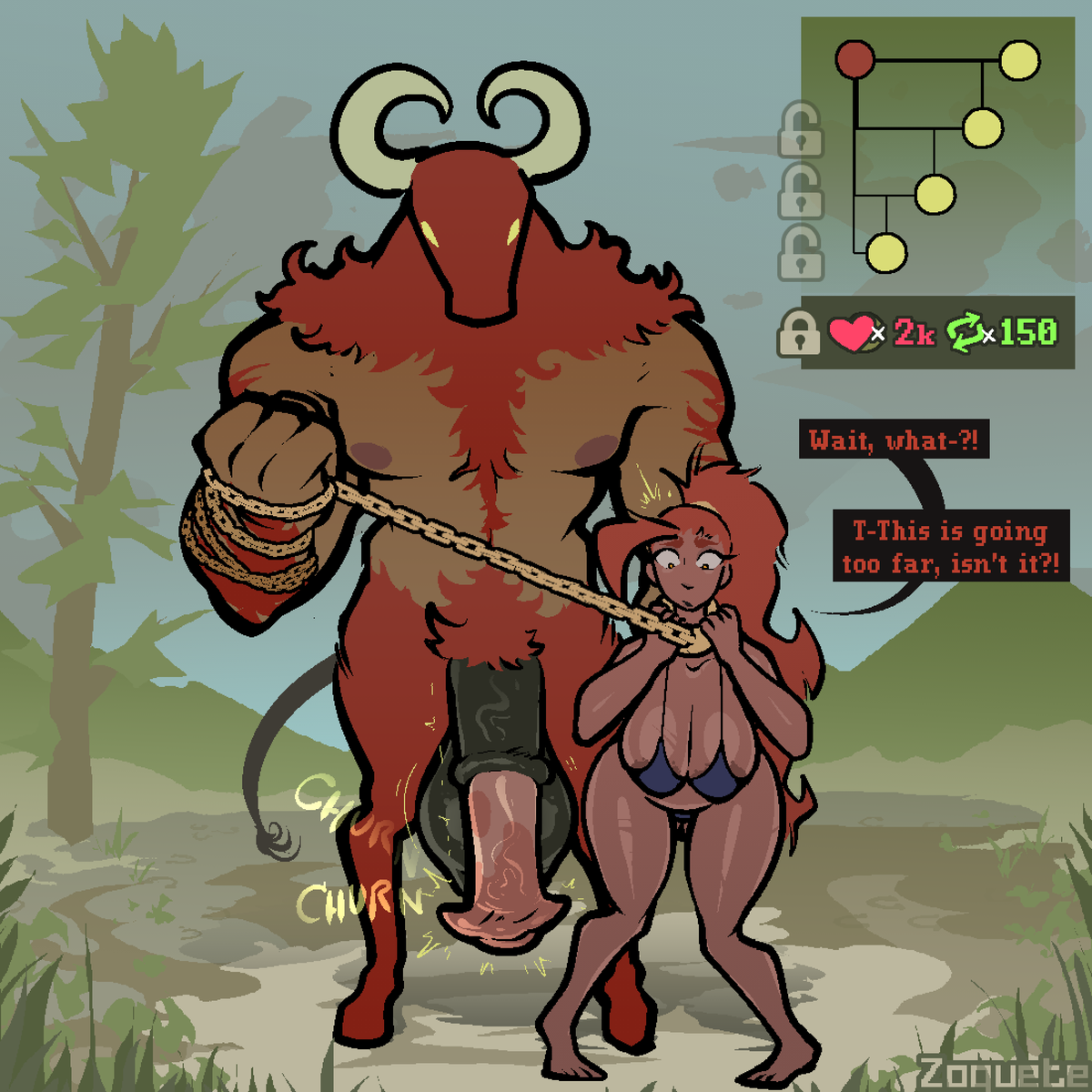 ZoqueteArt's tweet photo. Uh oh. [CW: Incest!] https://t.co/Yp9BLFZDIy