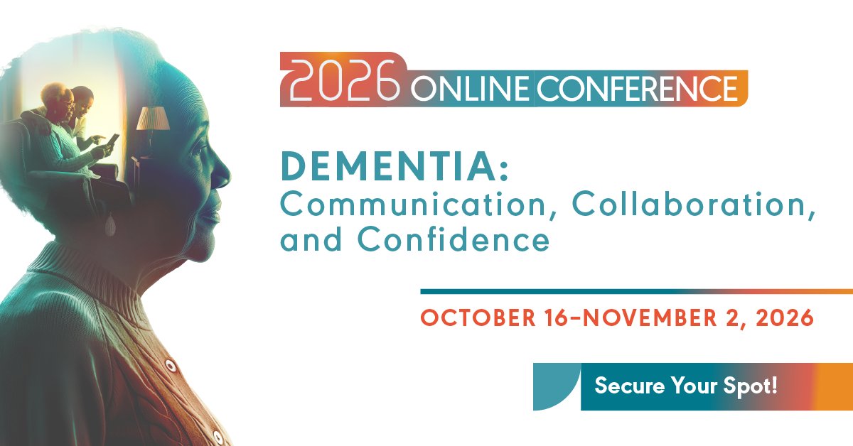ASHAWeb's tweet photo. ❗🗓️ Starts next week! Elevate your dementia practice and build your clinical confidence by joining this online conference. Secure your spot and register today! https://t.co/4eF4NsPe2C https://t.co/bucPEuyDna