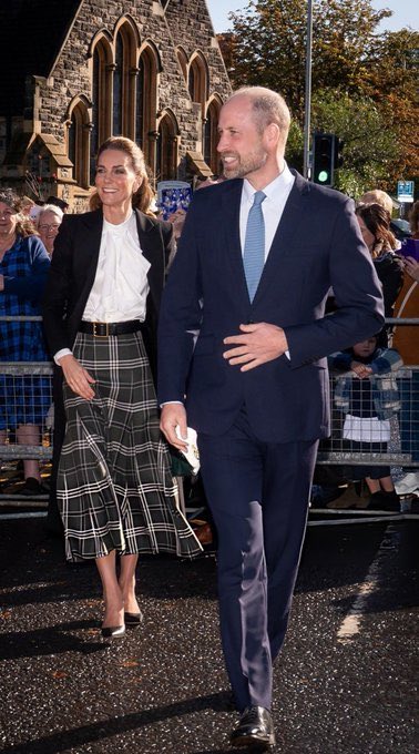 callmecasia's tweet photo. Prince William and Princess Catherine, visited Belfast, Northern Ireland, today, Friday 9 October 2026, for a one-day royal engagement focused on tackling homelessness and helping people rebuild their lives. #princewilliam #princesscatherine #futurekingandqueen https://t.co/wxVsUVIqHB