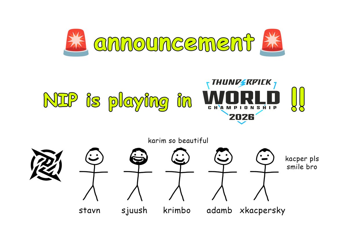NIPCS's tweet photo. with the design team out the admin had to show off his design skills (we don't accept any negative comments about it) 🎨

see you soon @thunderpickco 👋 https://t.co/YOXej5kCiH