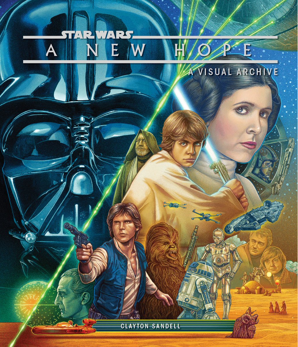 Clayton_Sandell's tweet photo. A little news from the @newyorkcomiccon @lucasfilm Publishing panel about my 50,000-word love letter to Star Wars! The Star Wars: A New Hope Visual Archive from @insighteditions is coming to a bookshelf in your Galaxy in 2027! https://t.co/u6HdlX4F4H