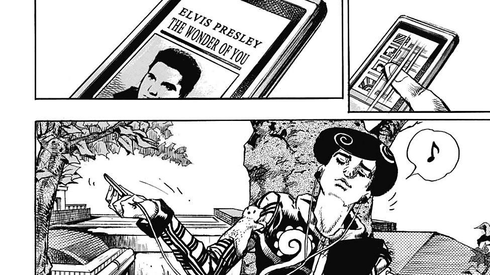 Mianrok's tweet photo. No me extrañaria que ( el dia que animen Jojolion ) aca en vez de poner Wonder of U, pongan un rap todo pateado cantado por ns Negro Malevolo https://t.co/bKcH8yWwgw